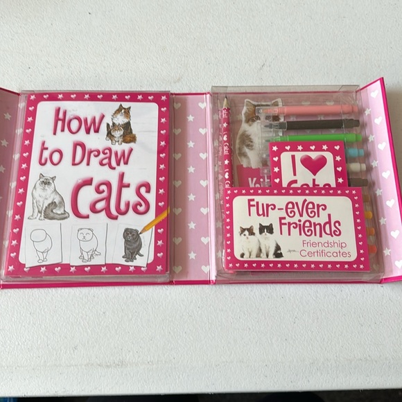 Cat lovers gift set - I ❤️Cats - 10 items total! - Picture 3 of 6
